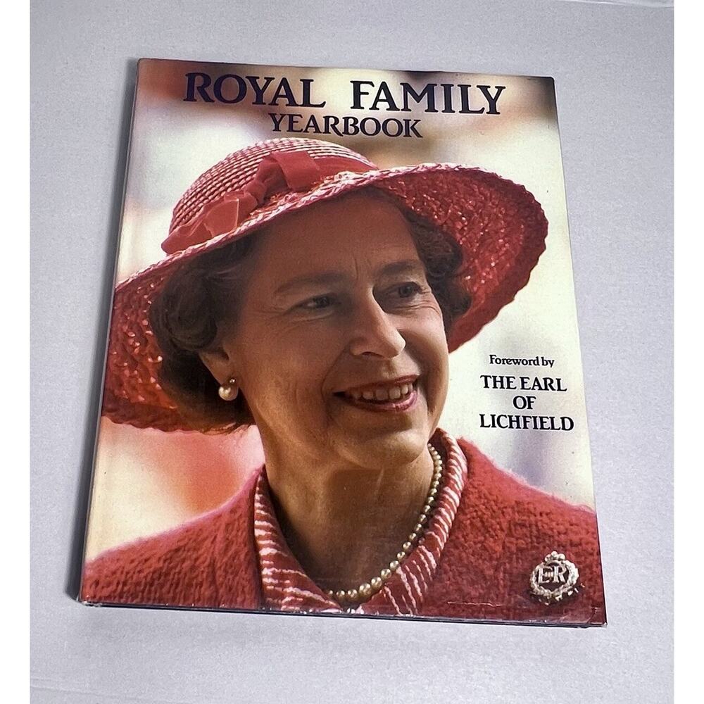 Vintage The Royal Family Yearbook 1982 Hardcover Book-Full Color Photographs